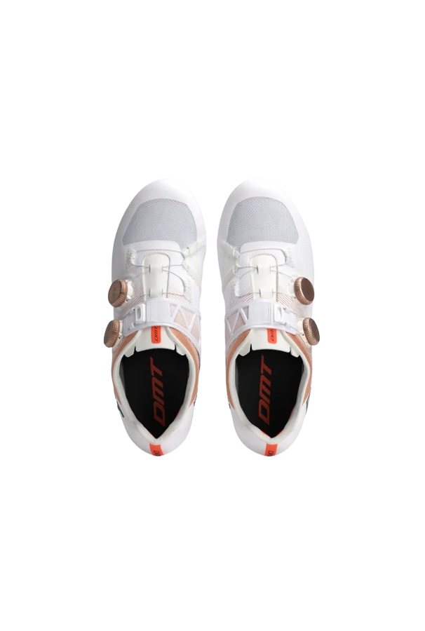 Buty szosowe DMT KR0 EVO Boa biało/brązowe r.44,5