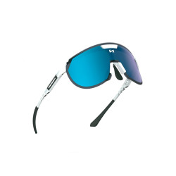 Okulary SCICON AEROTRAIL - Białe Multimirror Blue