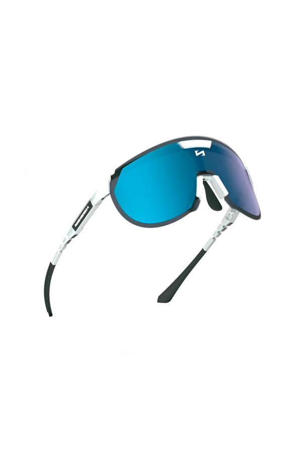 Okulary SCICON AEROTRAIL - Białe Multimirror Blue