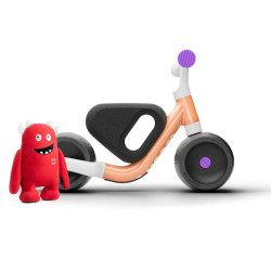 Rowerek biegowy jeździk Woom WOW Pop Peach