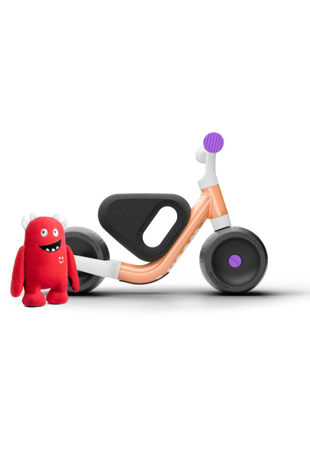 Rowerek biegowy jeździk Woom WOW Pop Peach