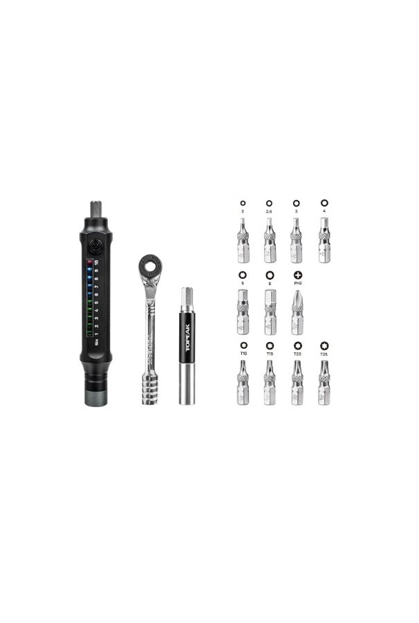 Topeak klucz dynamometryczny E-TorqBar 1-10 Nm