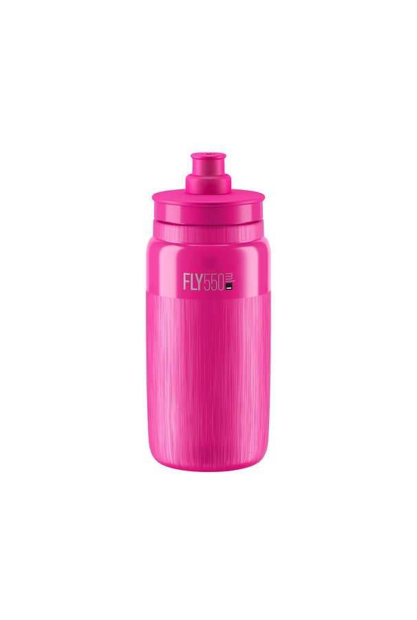 Bidon Elite FLY TEX Clear Pink Fluo 550 ml