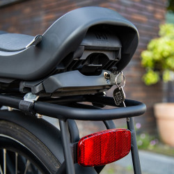 Fotelik rowerowy Urban Iki Junior do 35 kg + adapter