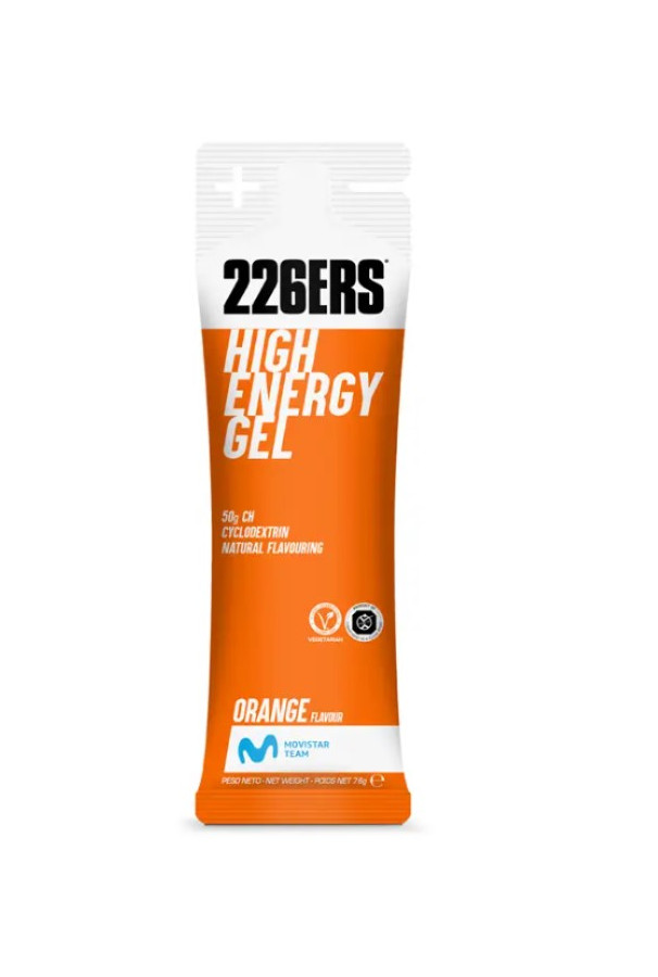 Żel 226ERS HIGH ENERGY GEL BCAA ORANGE 76g