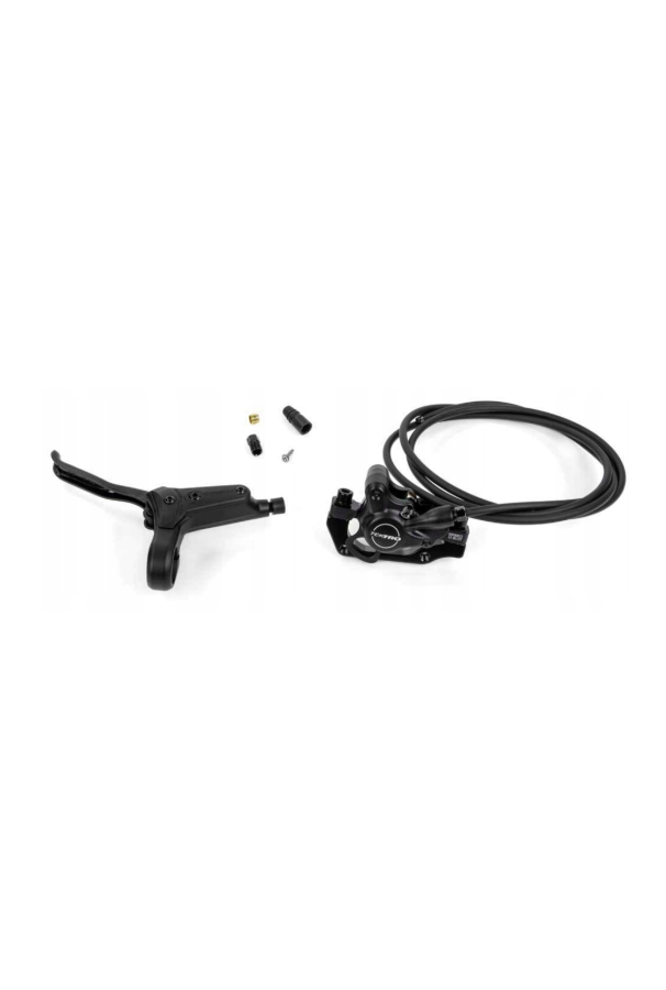 Hamulec hydrauliczny tarczowy tylny Tektro HD-T385 1700 mm KLAMKA LEWA + ZACISK + ADAPTER
