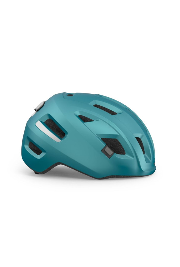 Kask rowerowy Met E-MOB z lampką L 58-61 cm green