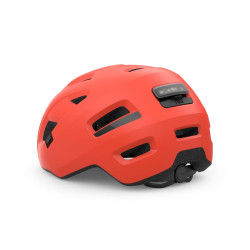 Kask rowerowy Met E-MOB z lampką M 56-58 cm Coral