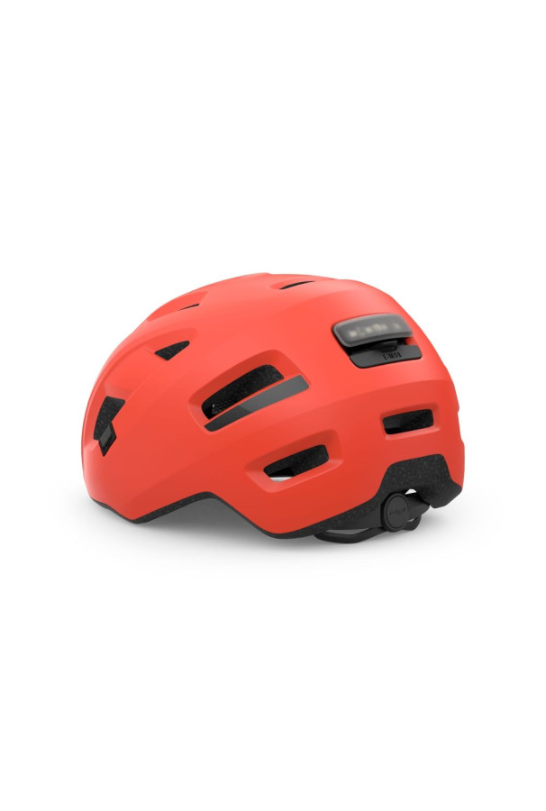 Kask rowerowy Met E-MOB z lampką M 56-58 cm Coral