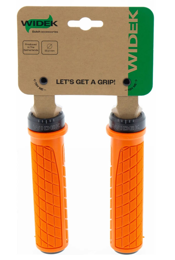Chwyty Widek The Flow 2x137mm zwart/oranje