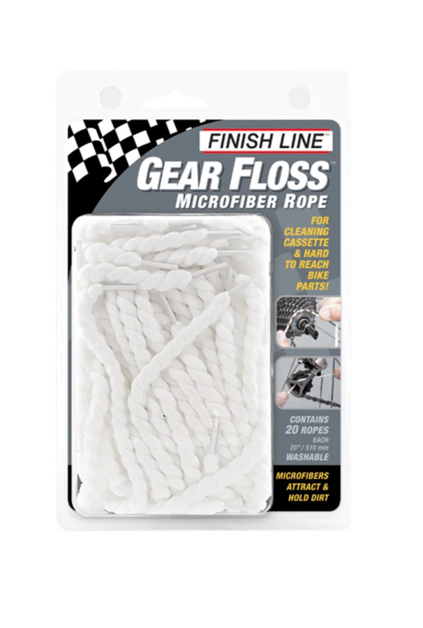 Sznur do czyszczenia Finish Line Gear Floss 20szt