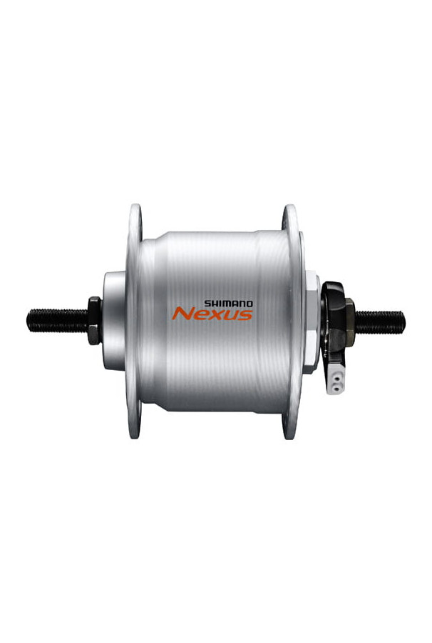 Dynamo w piaście Shimano DH-C3000 srebrna zwykła oś