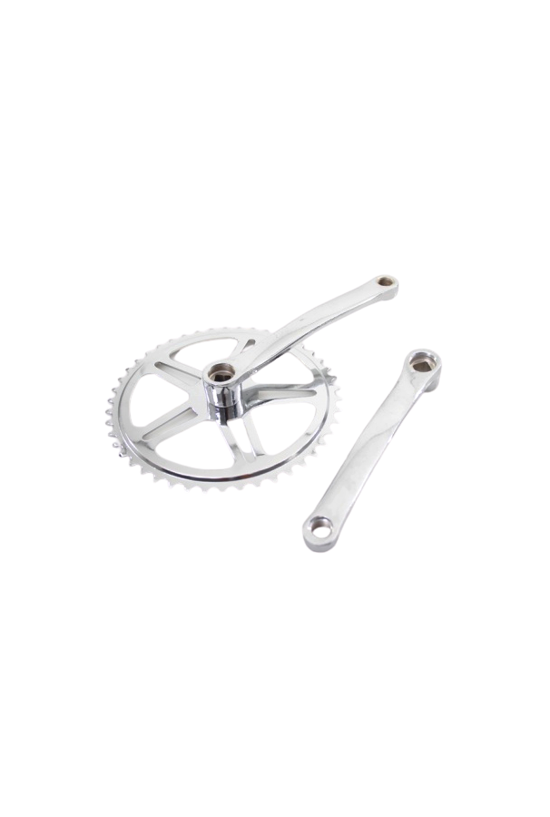 Chromowana korba Merkloos Vinty 46T