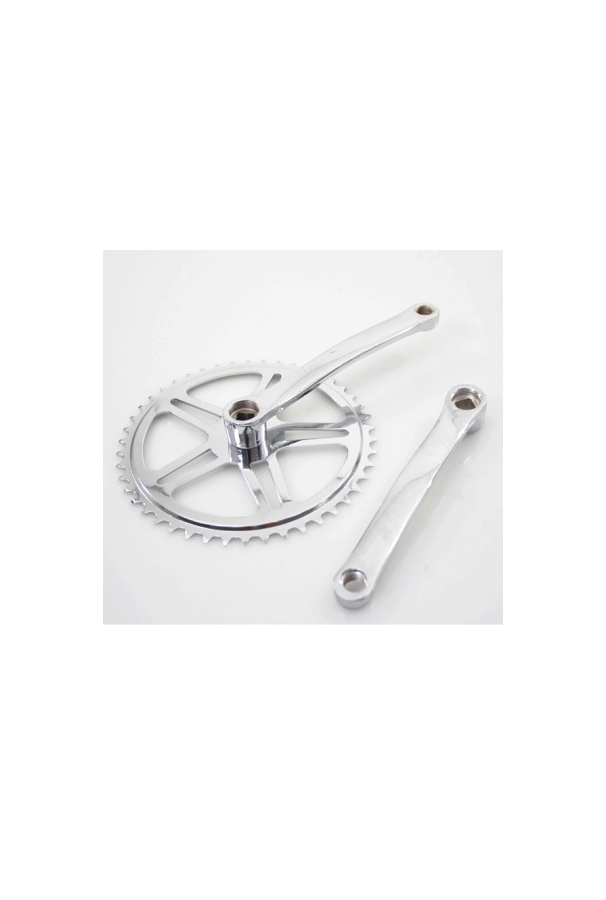 Chromowana korba Merkloos Vinty 46T