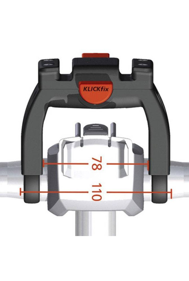Uchwyt na koszyk KLICKfix do rowerów E-Bike