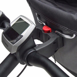 Uchwyt na koszyk KLICKfix do rowerów E-Bike