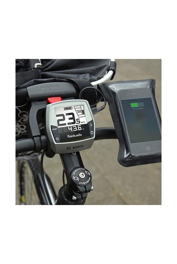 Uchwyt na koszyk KLICKfix do rowerów E-Bike
