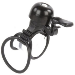 Dzwonek rowerowy mini czarny
