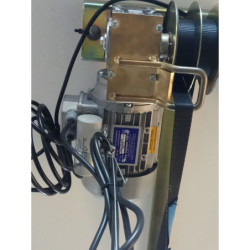 Elektryczna winda serwisowa, stojak rowerowy