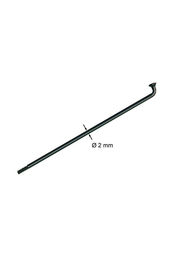 Szprycha nierdzewna ALPINA 2.0x266 mm czarna