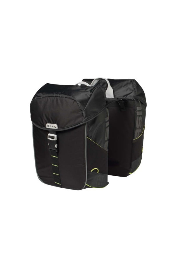 Sakwa dwustronna Basil Miles czarna