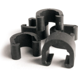 Pojedyńczy chwyt mocujący pancerz / przewód