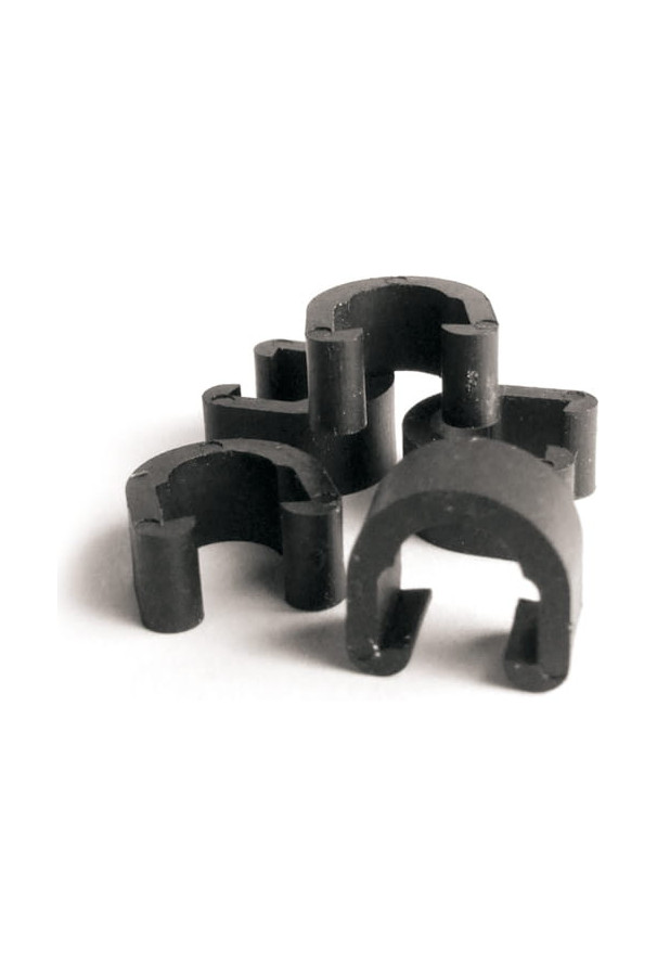 Pojedyńczy chwyt mocujący pancerz / przewód