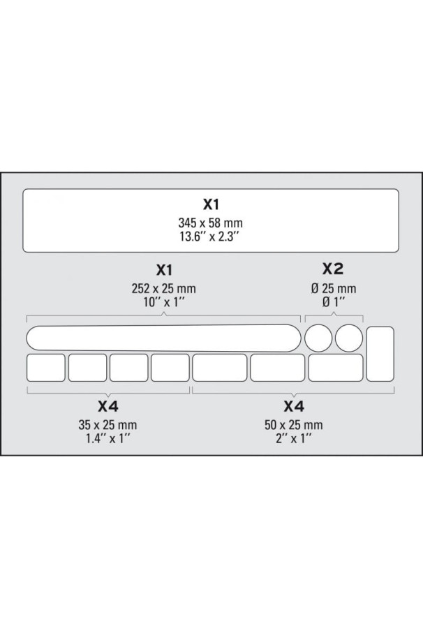 Naklejki ochronne na ramę Zefal Skin Armor M