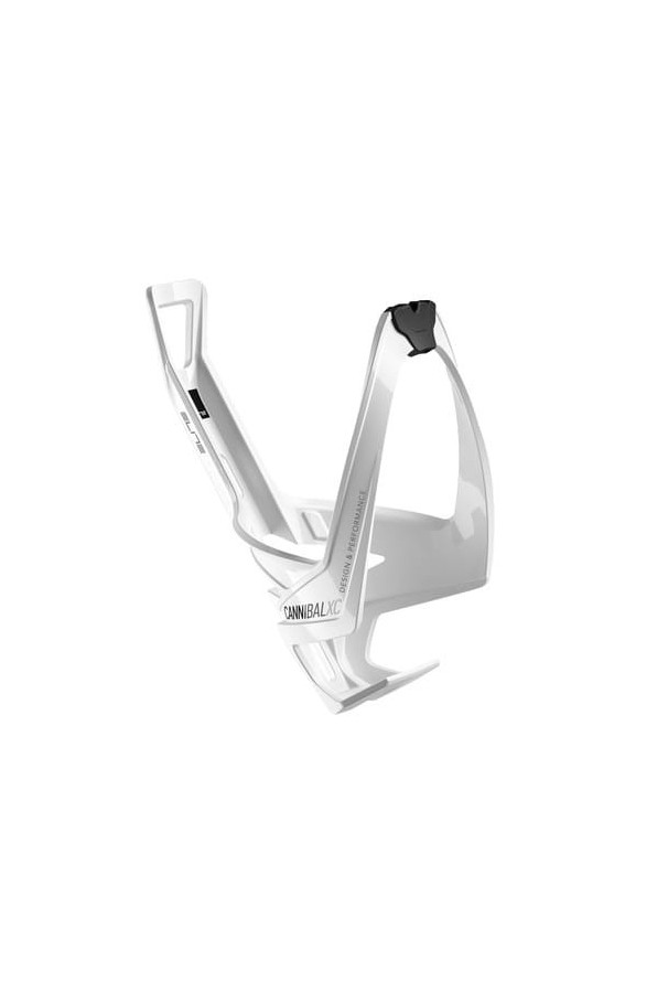 Koszyk na bidon Elite Cannibal XC Glossy White