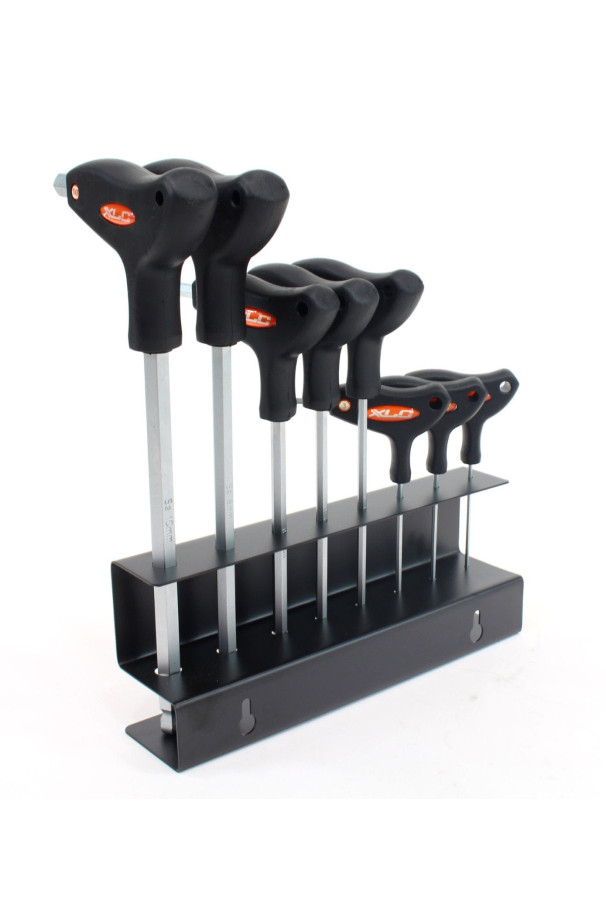 XLC Zestaw 8 kluczy imbusowych T z uchwytem TO-S32