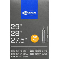 Dętka Schwalbe 27,5" 28/29" 50/62-584 40/62-622 DV