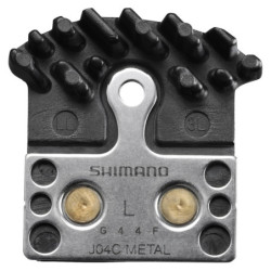 Klocki metaliczne z radiatorem Shimano J04C XTR / XT/ SLX / Alfine