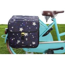 Podwójna dziecięca sakwa rowerowa Basil Stardust