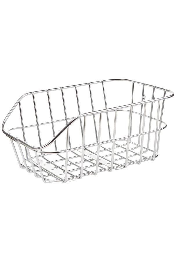 Tylny koszyk rowerowy Basil Cento alu srebrny