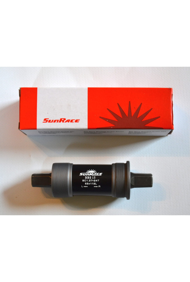 Suport wkręcany SunRace 35/127 mm łoż. maszynowe