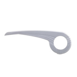 Osłona łańcucha Hebie Chainguard 344 44-48T srebrna