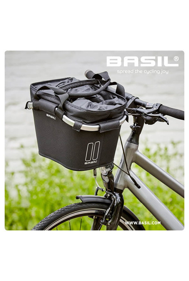 Koszyk rowerowy Basil Carry All szary