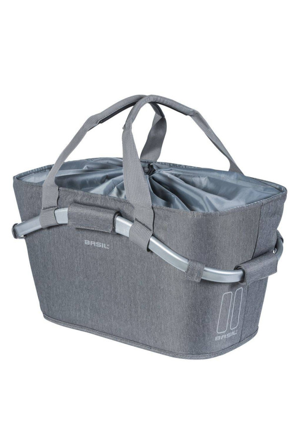 Tylny koszyk rowerowy Basil CarryAll szary