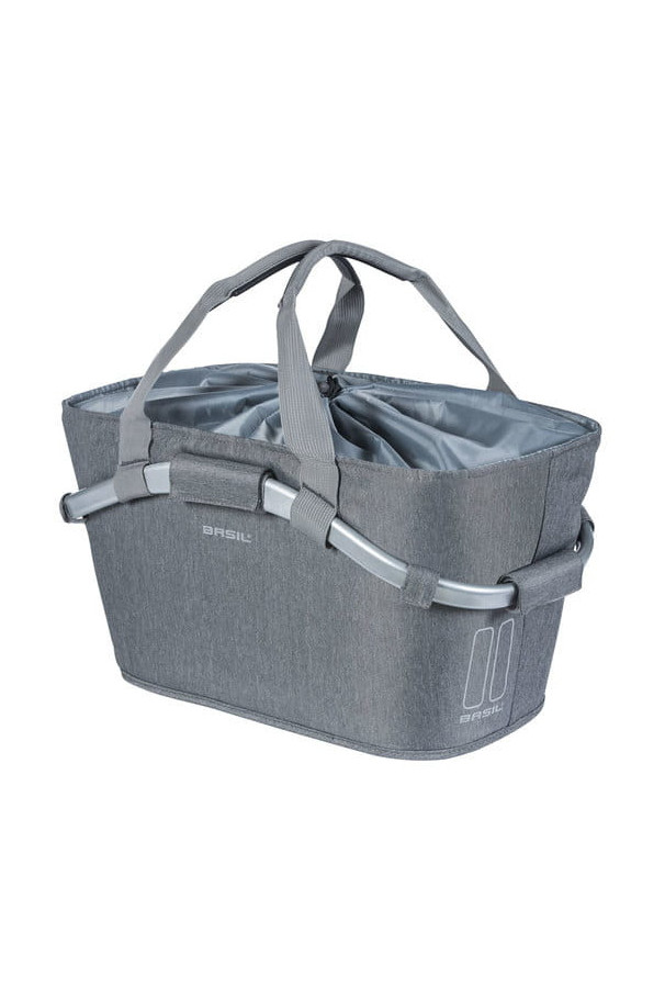 Tylny koszyk rowerowy Basil CarryAll szary