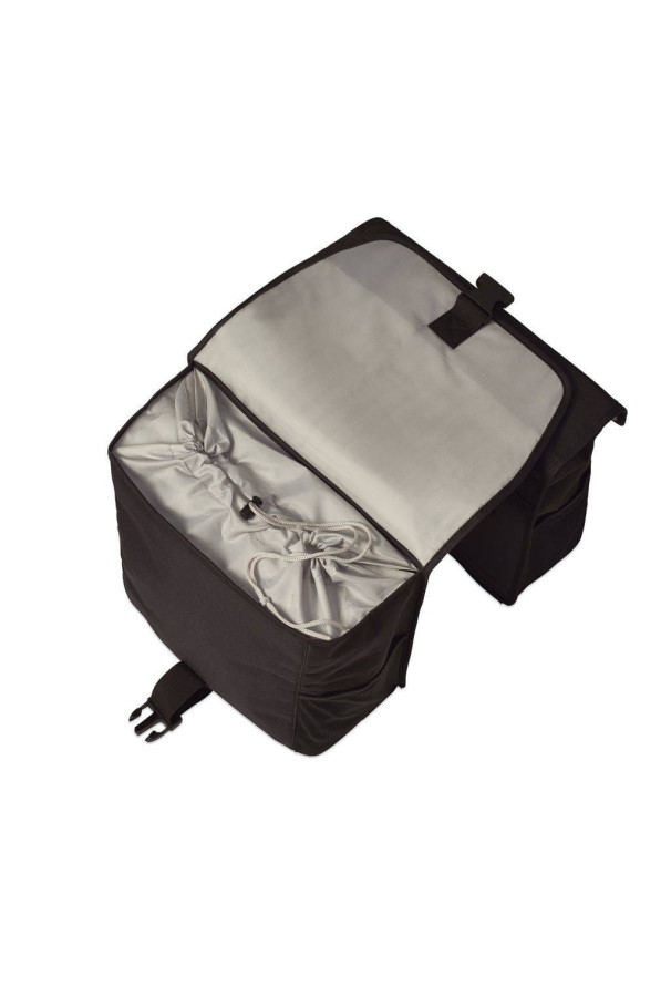 Podwójna sakwa Basil Go MIK czarna