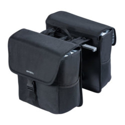 Podwójna sakwa Basil Go MIK czarna