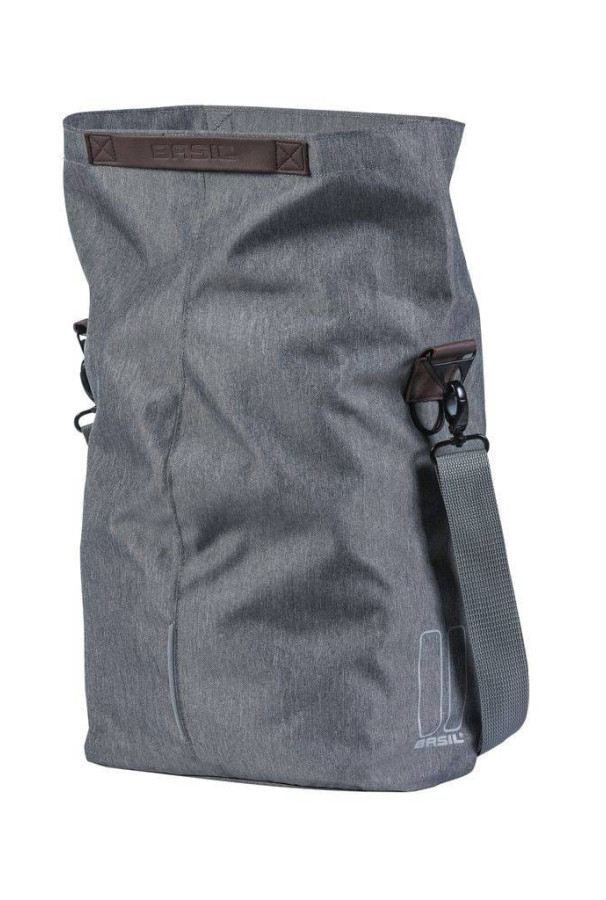 Torba rowerowa Basil Shopper City szara