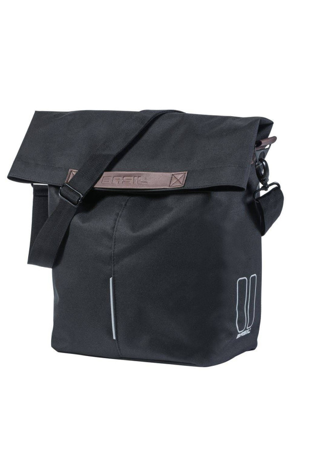 Torba rowerowa Basil Shopper City czarna
