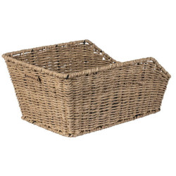Tylny koszyk rowerowy Basil Cento Rattan