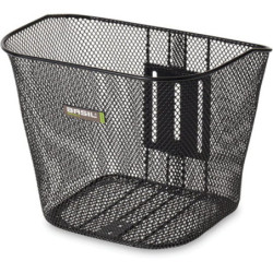 Koszyk rowerowy Basil Bremen czarny + uchwyt