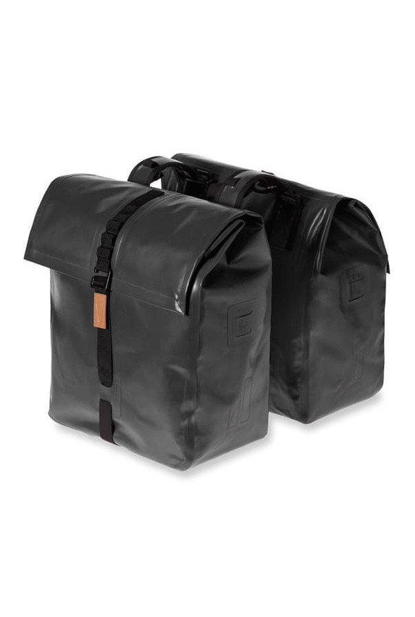 Podwójna sakwa Basil Urban Dry czarna