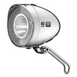 Przednia lampka XLC Retro Steady 40Lux chromowana