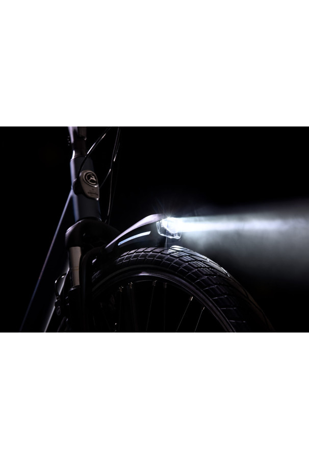 Lampa przednia Gazelle Fender Vision 2.0 czarna
