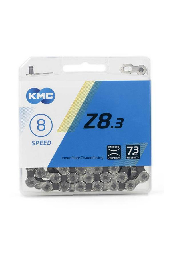 Łańcuch KMC Z8 6/7/8rz srebrny 114 ogniw