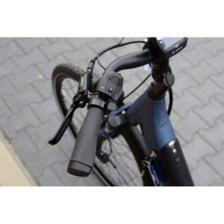 Chwyty rowerowe Herrmans czarne 125 / 90 mm